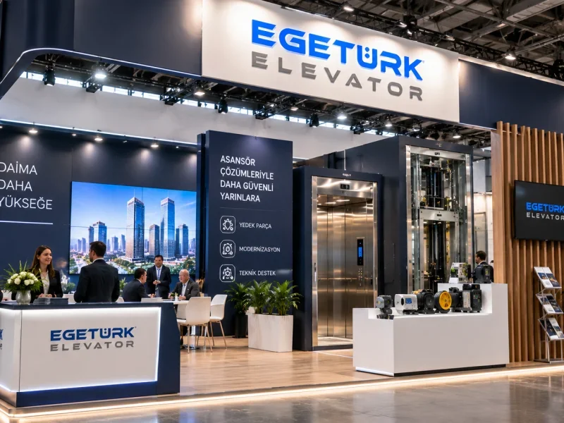 Egetürk Asansör 2026 Yılında Fuarda Yerini Aldı.